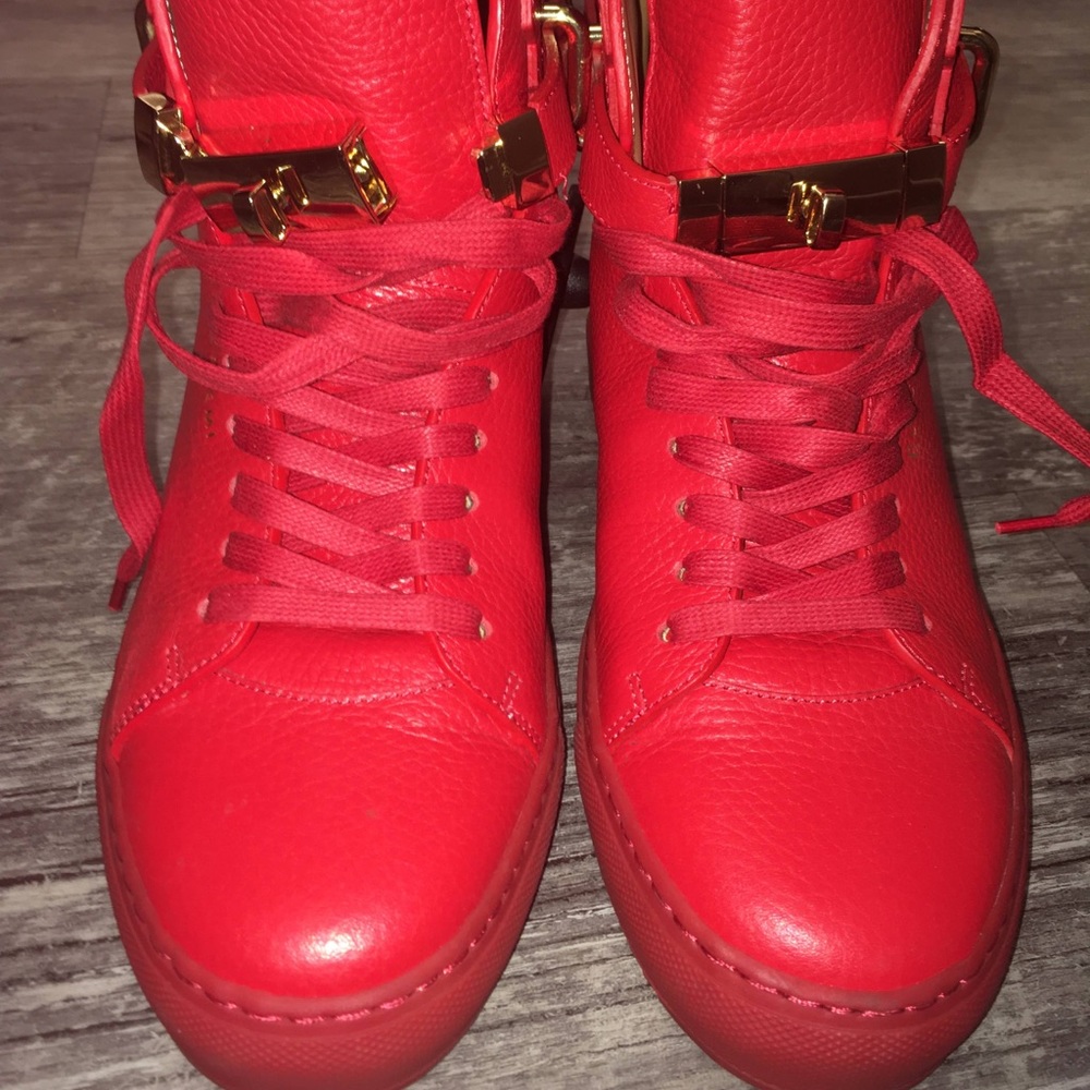 Buscemi Men’s 100mm High-Top Sneakers
